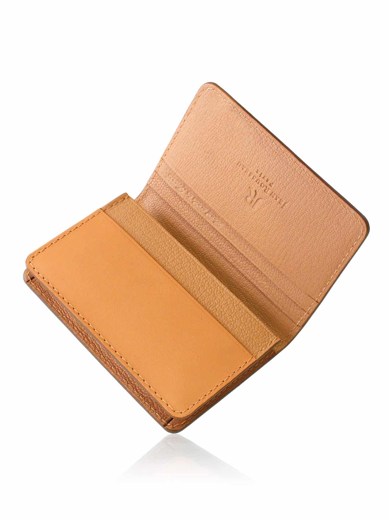 Pocket Wallet calf gold - Maison Jean Rousseau