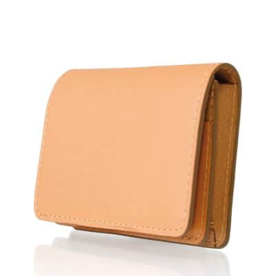 leather goods business cardholder calf beige