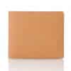 portefeuille cuir homme veau beige lisse