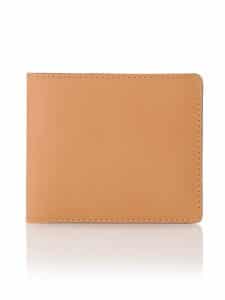 "Pocket" wallet gold calf