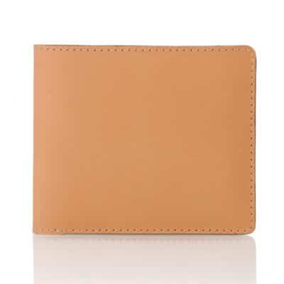 leather goods wallet cards calf brown beige