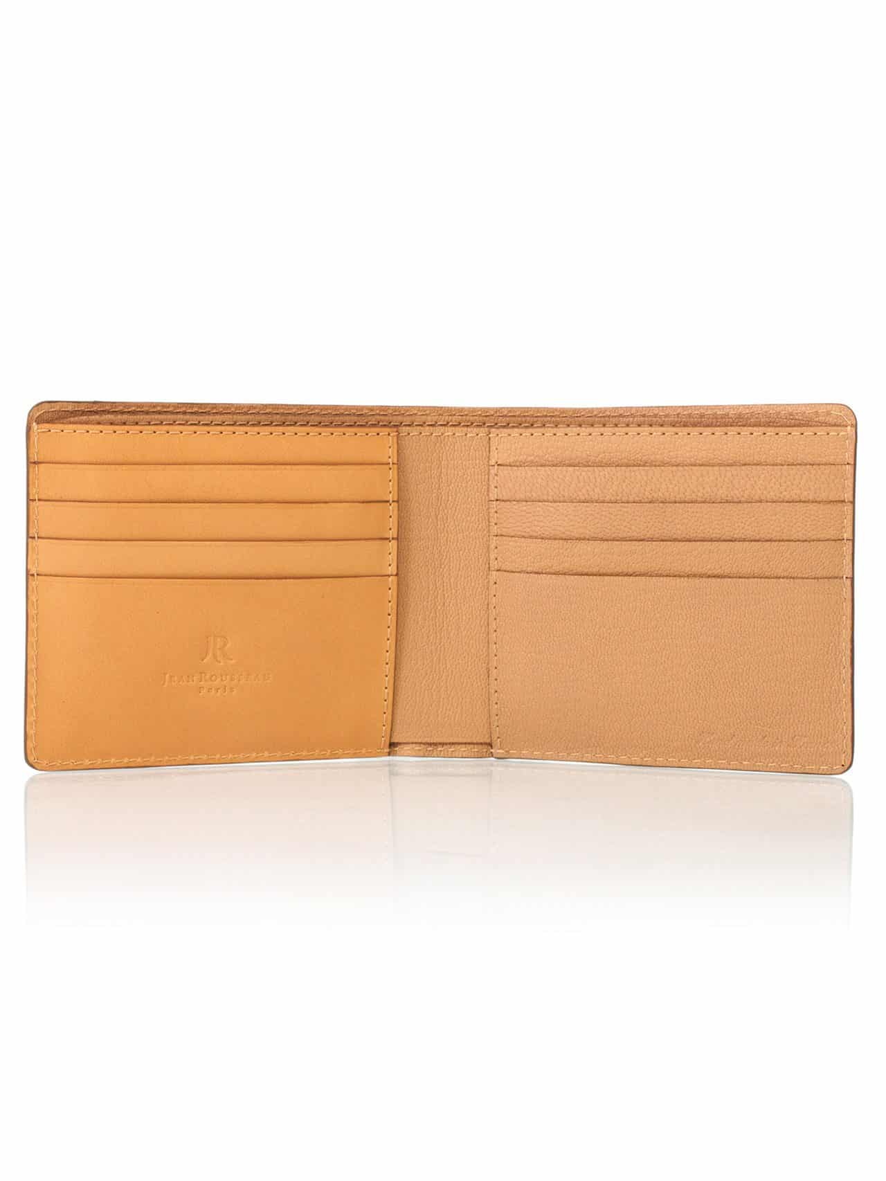 Brown Leather Visetos Original Bifold Wallet