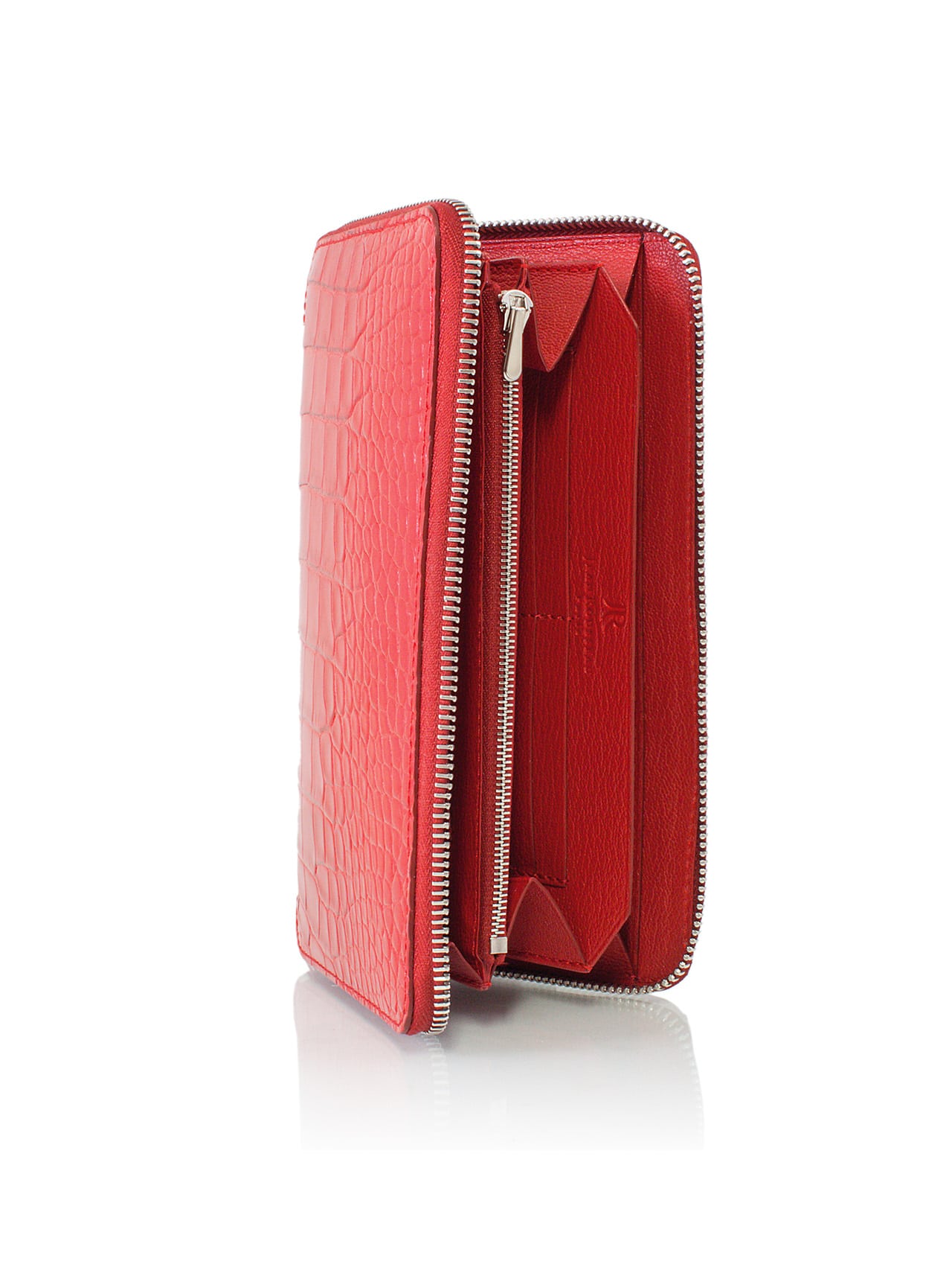 Zipper Wallet in Classic Alligator