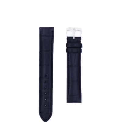 Bracelet Classique 3.5Alligator semi matNoir