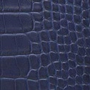 Money Clip Wallet dark blue semi matte alligator - Maison Jean Rousseau