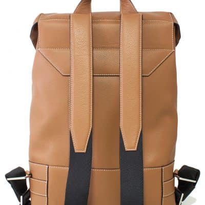 back pack bag leather goods brown calf