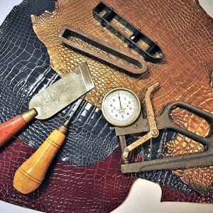 craftsmanship workshop tools watch straps leather goods