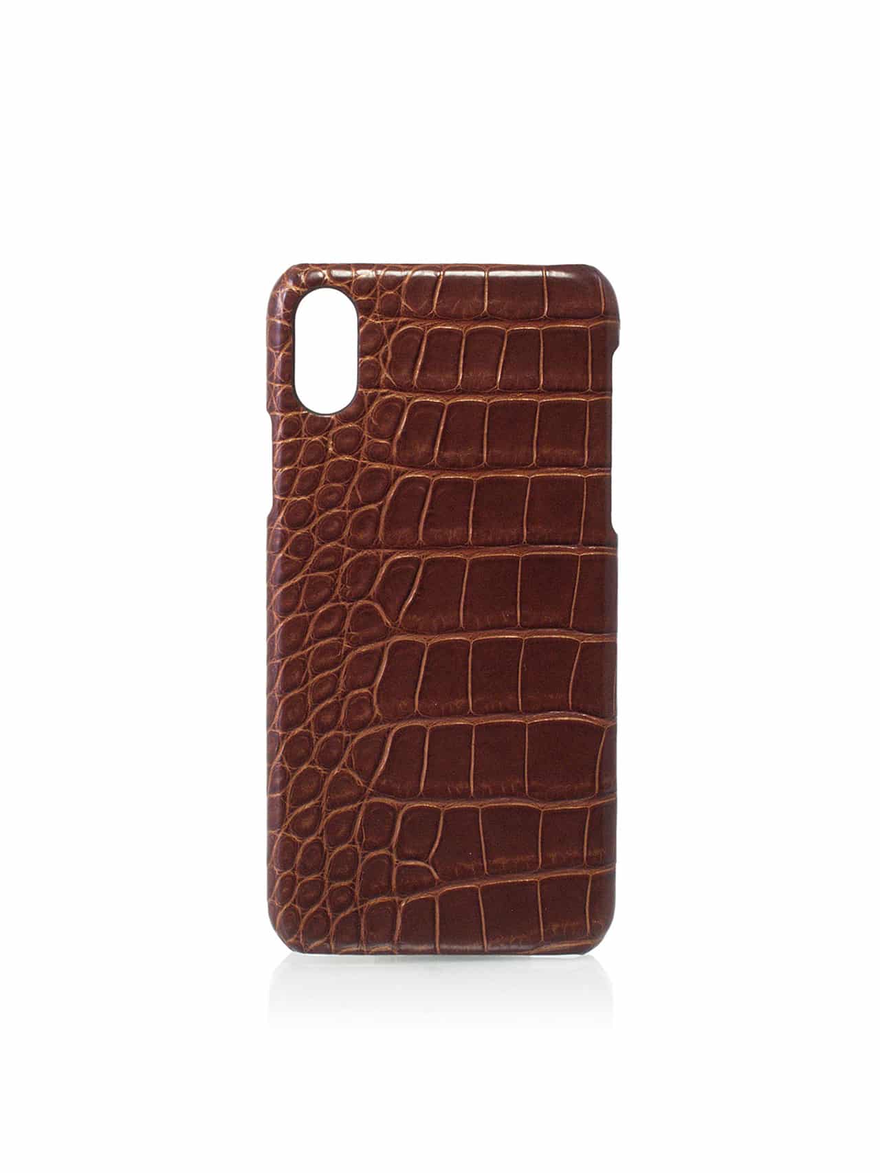 coque xs iphone marron