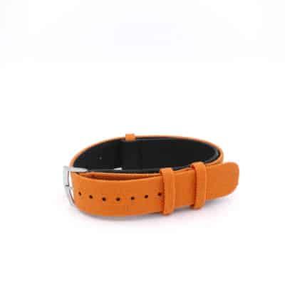 Bracelet de montre nato 20mm orange