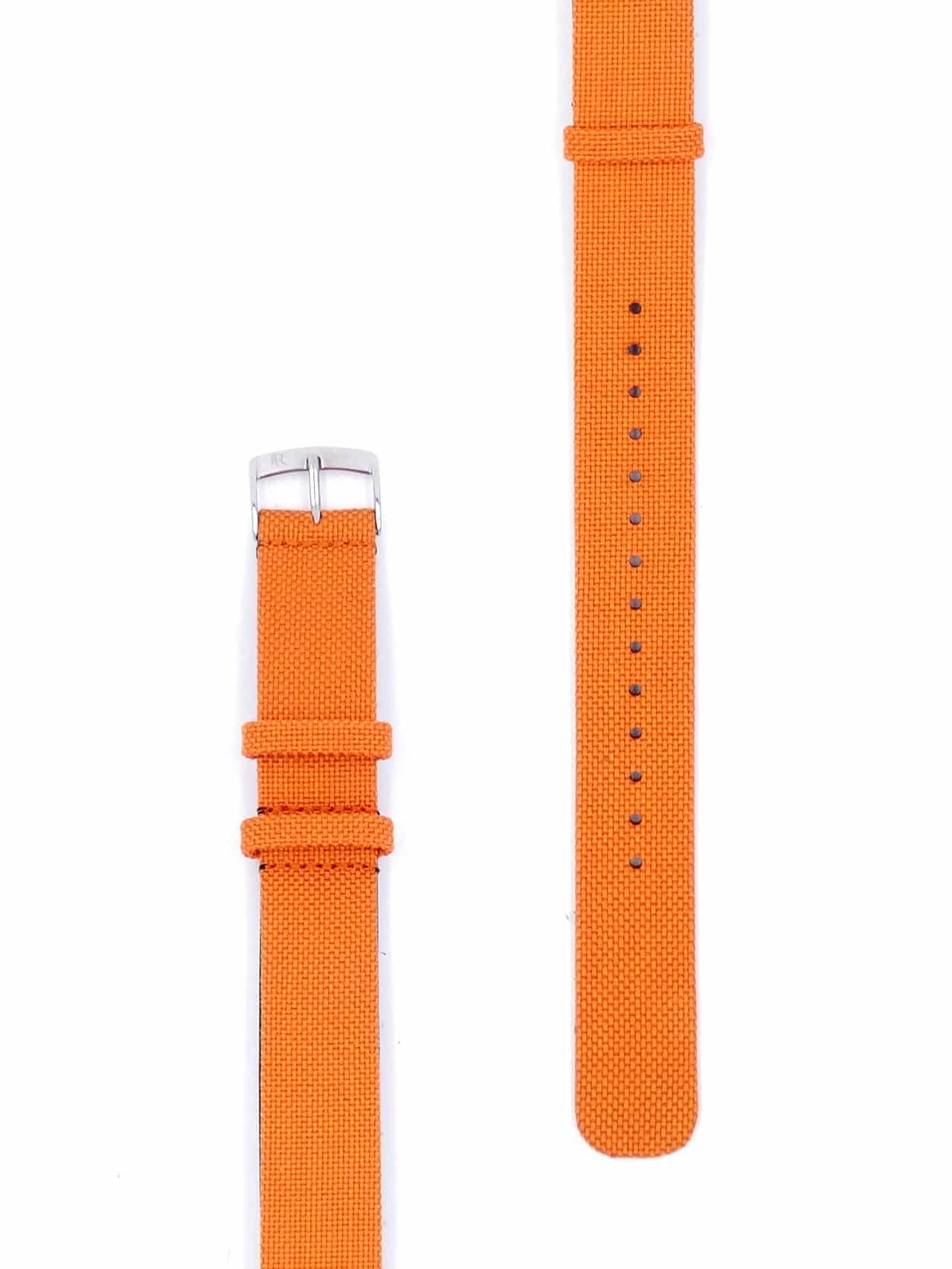 Orange Watch Nylon Strap