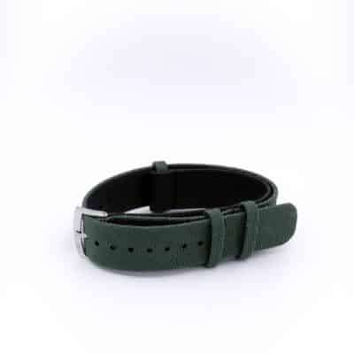 Nato watch strap cordura green men