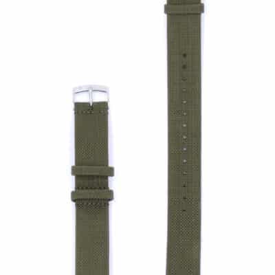 Nato watch strap cordura green men