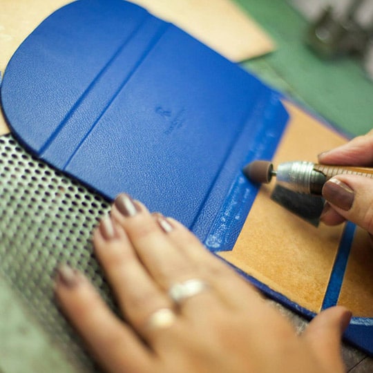 Fabrication française à la main custom watch strap