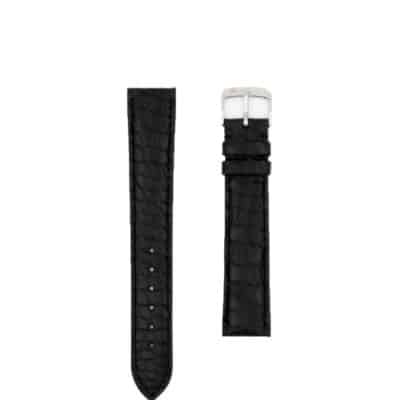 Bracelet Classique 3.5Alligator semi matNoir