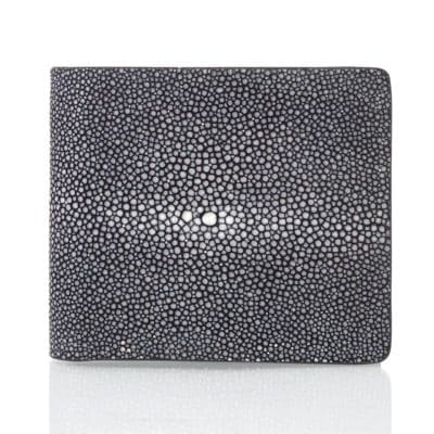 “Pocket” wallet black stingray