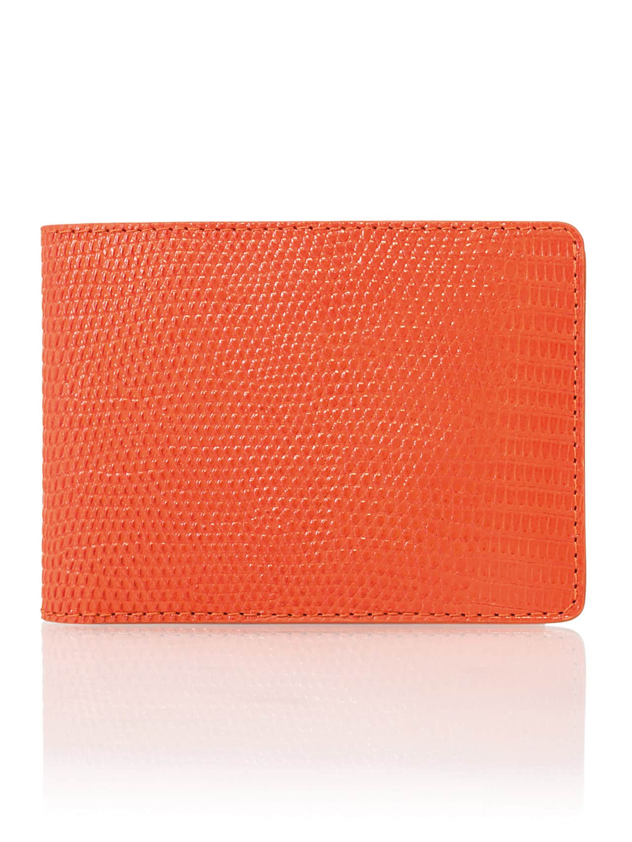 Hipster Wallet Semi matte alligator fauve - Maison Jean Rousseau