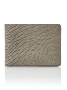 "Hipster" wallet khaki lizard