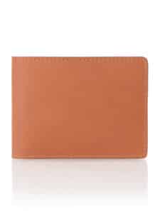 "Hipster" wallet veg tan calf