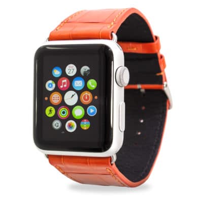 Apple watch strap alligator