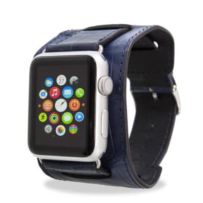 Bracelet apple watch 38mm bleu