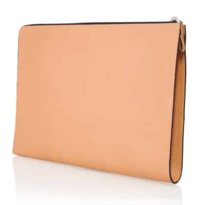 document holder men calf beige leather goods