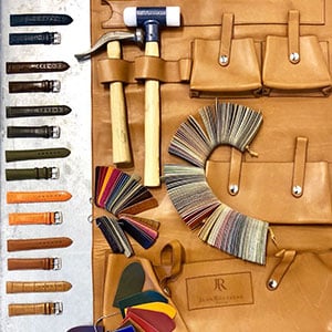 leather watch straps goods tools craftsmanship