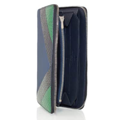 Money Clip Wallet clementine embossed calf - Maison Jean Rousseau