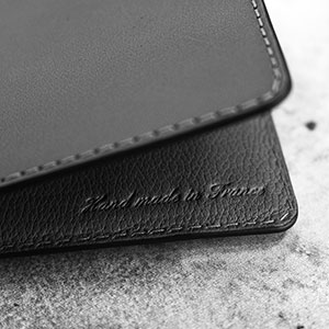 handmade in France leather goods