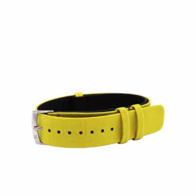 Nato watch strap cordura yellow