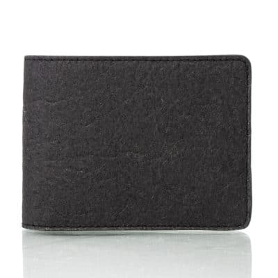 vegan wallet black