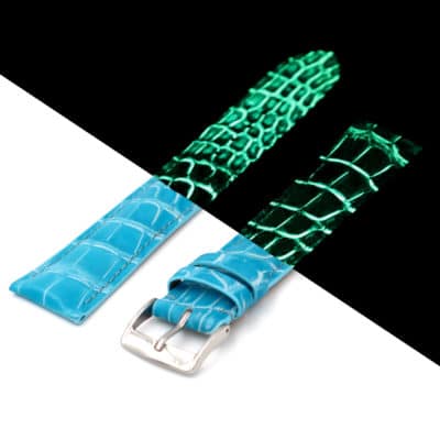 Bracelet Classique 3.5Alligator semi matPhosphorescent