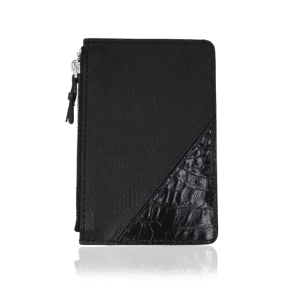 smart wallet alligator black cards business