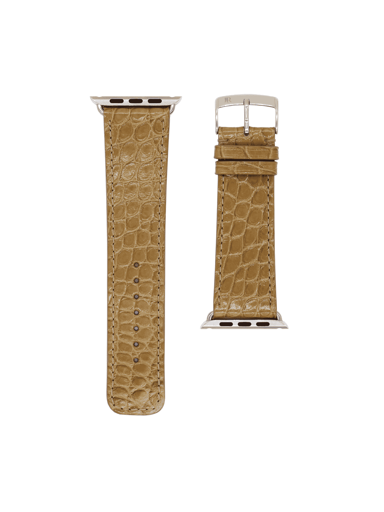 Authentic Apple Watch Strap ; Classic Monogram BEIGE