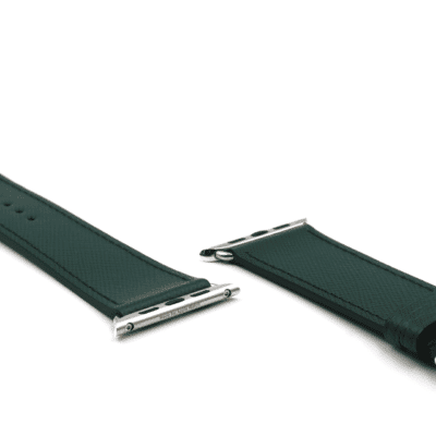 <span class="cat_name">Classic Apple Watch strap</span><br><span class="material_name">Embossed calf</span><br><span class="color_name">Cypress</span>