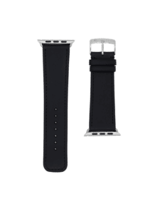 Apple Watch strap black calf