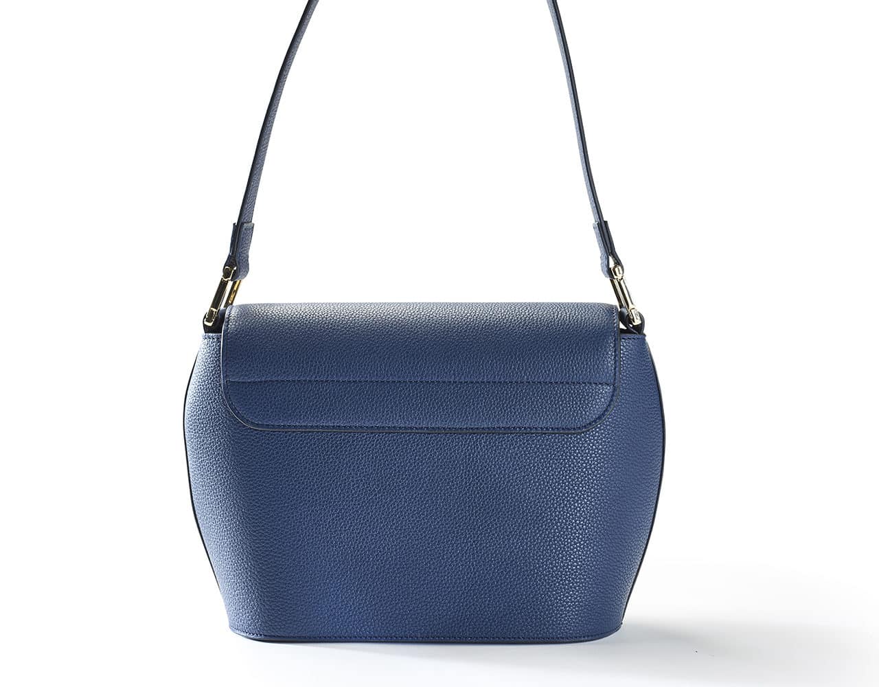 Sam handbag blue calf - Maison Jean Rousseau