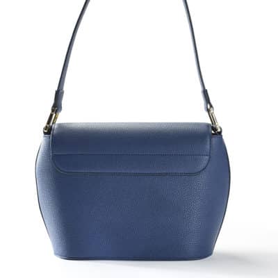 leather goods handbag leather calf blue