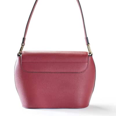 leather goods handbag leather calf red