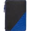 card holder blue alligator