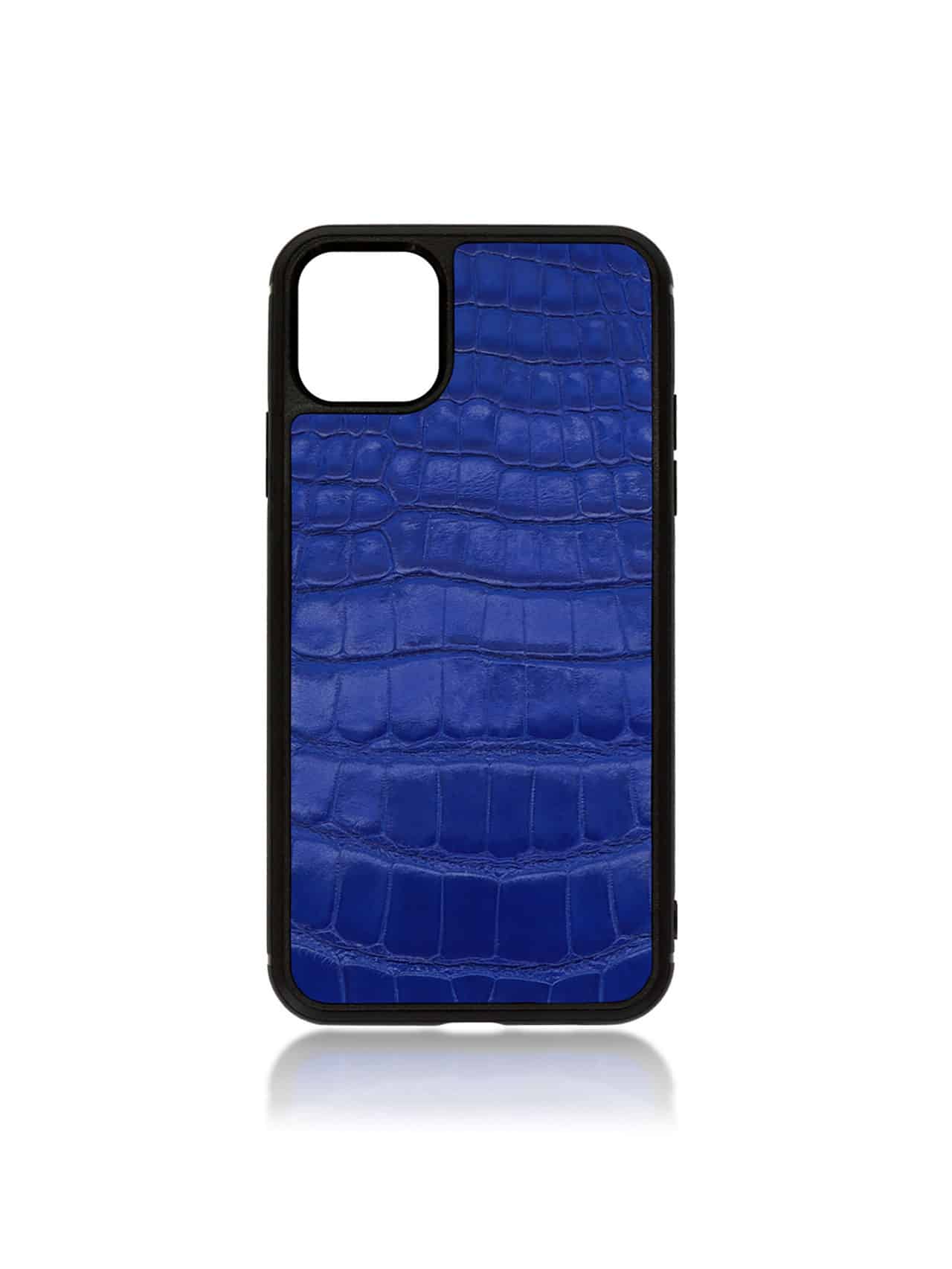 iphone case apple jean rousseau crocodile blue