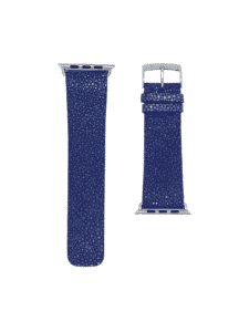 Apple Watch strap blue stingray