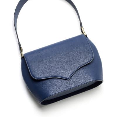 Sam handbag blue calf