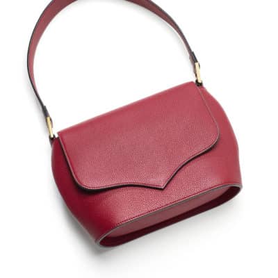 handbag leather pink
