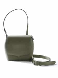 Mini Sam handbag khaki calf