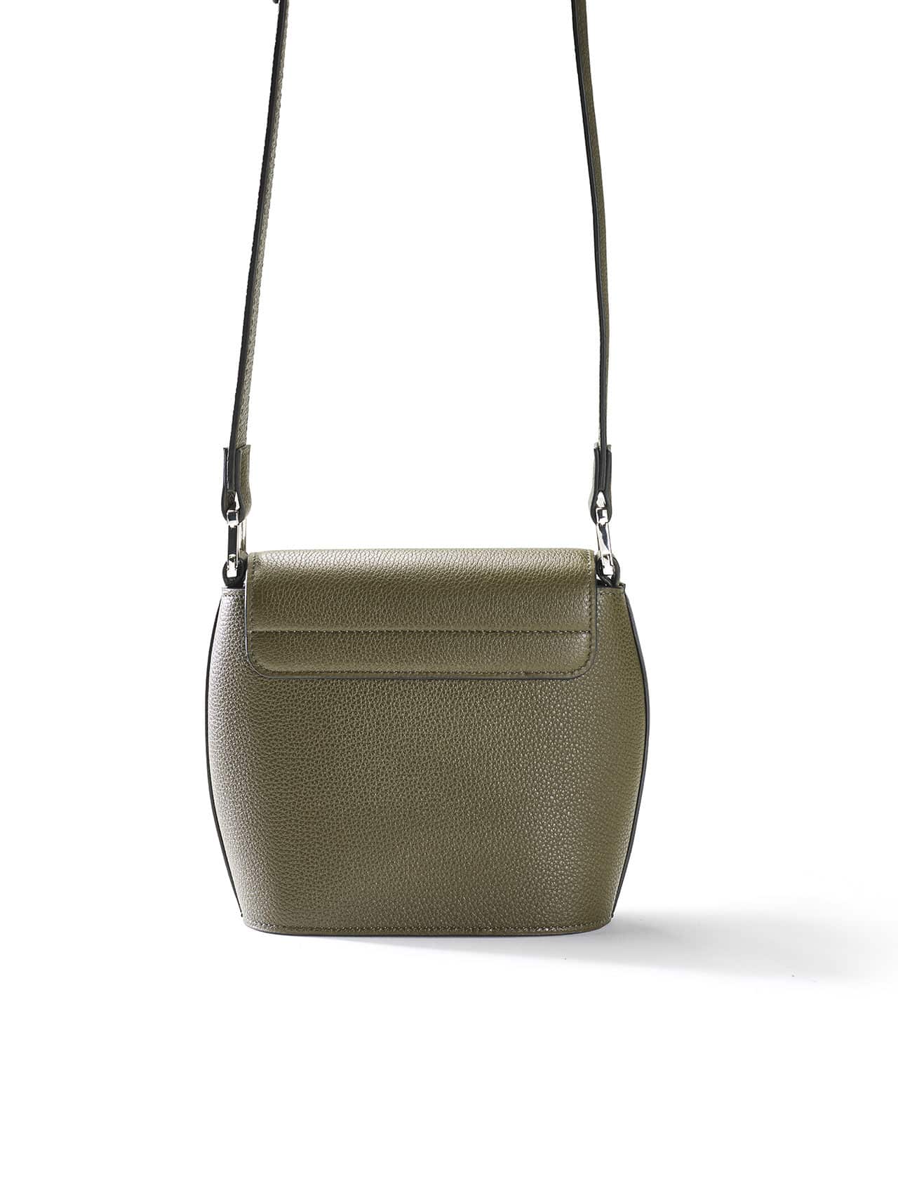 handbag leather green