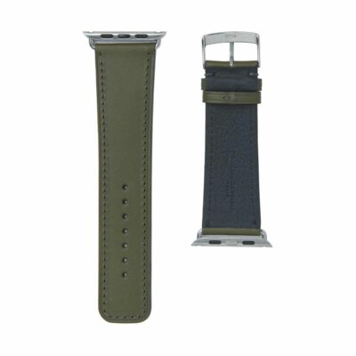 <span class="cat_name">Classic Apple Watch strap</span><br><span class="material_name">Veg tan calf</span><br><span class="color_name">Kaki</span>