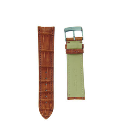 leather goods watch straps brown crocodile jean rousseau