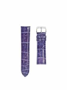 Classic 3.5 watch strap purple exception alligator