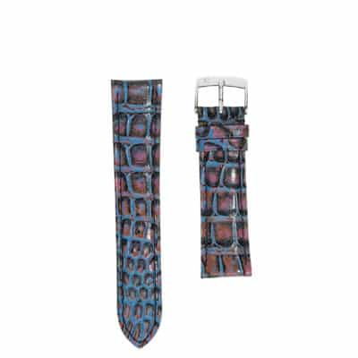 Watch band Alligator red pink blue women