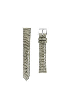 Classic 3.5 watch strap dove grey shiny lizard